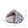 Armarkat Cat Bed Model C19HZY/HL Sage Green Paw Print Pattern